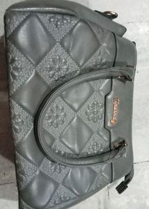 Grey Colour Handbag