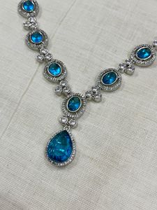 Necklace Set aqua colour