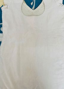 V- Neck Embroidery Kurta