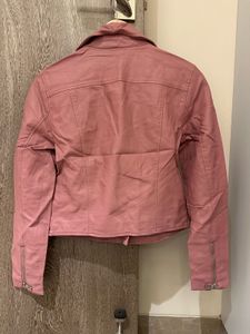 Pink Moto winter Jacket from ONLY