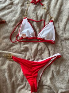 Urbanic Red Thong Bikini