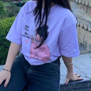 Cute Graphic Print Tee