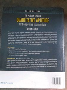 Quantitative Aptitude-Dinesh Khattar, PEARSON