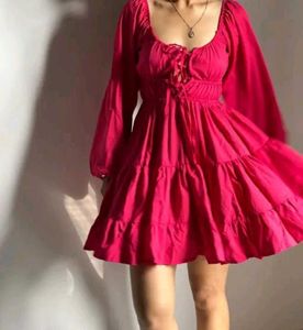 Pink Mini Dress