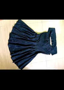 Black Glitter Dress