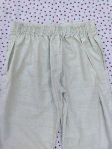 M Size Pista Colour Pant Plazo