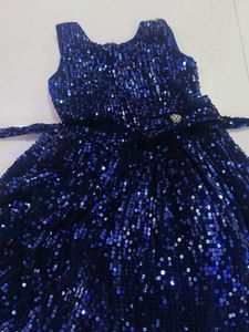 Sparkly Blue Party Dress