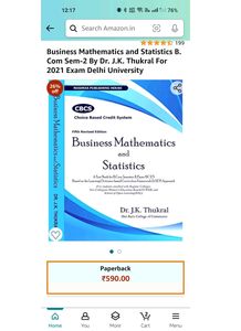 Business Mathematics | Delhi university | J k