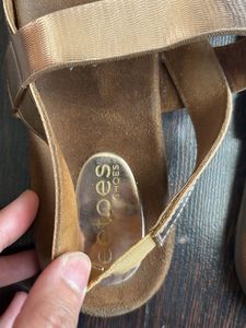 Bronze Slip on Flats (Size 7)