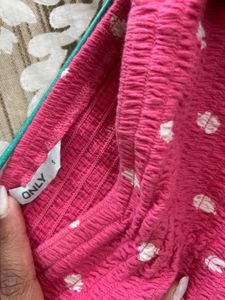 ONLY Polka Dot pink Top