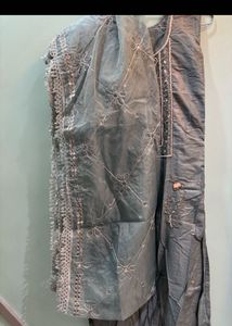 Embroidered handwork Kurta Set