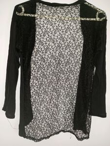 Black Net Shrug