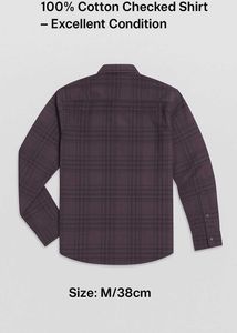Stylish Purple Tonal Plaid Button-Up Shirt
