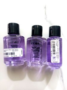 Pack Of 3 ❤️ Plum Nail Enamel Remover