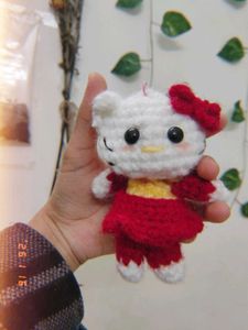 Hello Kitty Crochet Doll🎀