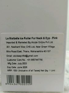 Le Marbelle Silicone Ice Roller 1