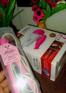 Combo Of Hair Dryer And Straightener