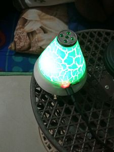 Blutooth Speaker With Color Changer + Usb Led Bulb