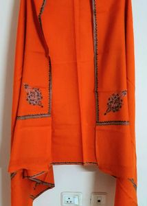 Hand Made Orange Scarf