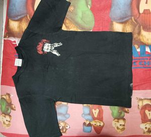 Black Graphic Tshirt