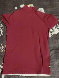 Maroon Graphic T-Shirt