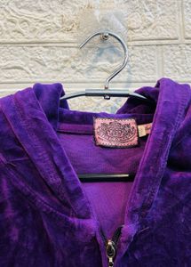 🇦🇺 Juicy Couture Imported Velour Hoodie