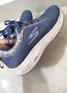 Skechers Brand Floral Print Shoes