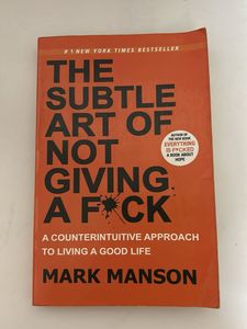 Subtle Art If Not Giving A f*ck Book
