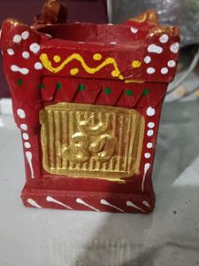 Tulsi Clay diya