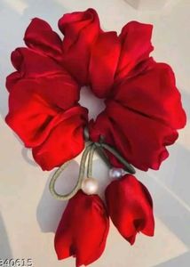 Tulip Hair Scrunchies
