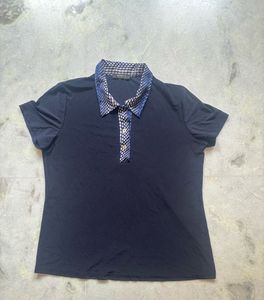Elena Womens Collar Neck T-shirt