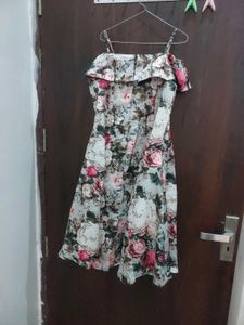 Floral Print Sun Dress just like new