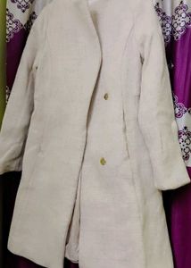 Elegant  korean Beige Coat🫰🏻