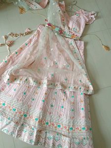 Embroidered Lehenga Skirt