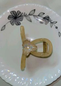 Floral Hair Claw Clip