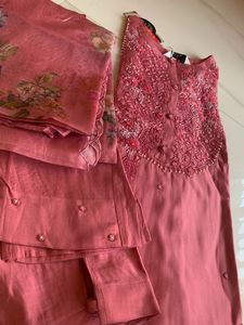 Ethinic 3 Piece Party And Wedding Wear Suit