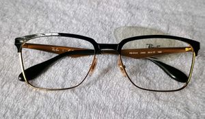 Original Ray Ban Spectacles Frame Black Gold Specs