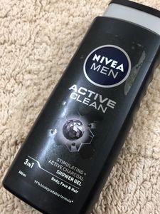 Nivea Men Active Clean Shower Gel3 In 1