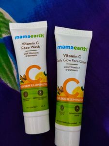 Mamaearth Vitamin C Face Wash Duo