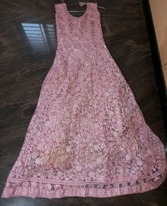 Pink Gown Ethnic