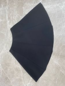 Black Flared Skirt