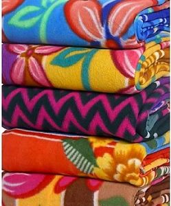 Colorful Fleece Blankets