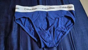 Calvin Klein classic navy blue Brief, size M
