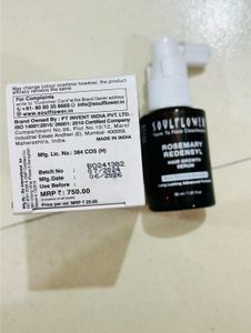 Soulflower Rosemary Hair Growth Serum