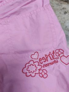 Cute Pink Girls' Pants