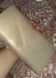 Sparkly Gold Clutch