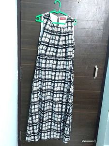 Plaid Maxi Dress