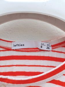 Red Stripped Tank Top.