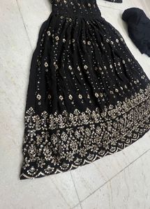Partywear Frock Style Punjabi Suit 💎