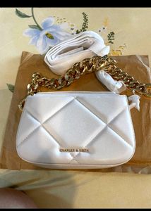 Stunning Charles And Keith Handbag/ Sling